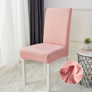 Set 6 huse universale pentru scaun, ELASTICE, Jojo Home, Roz, uni Set 6 huse universale pentru scaun, ELASTICE, Jojo Home, Roz, uni