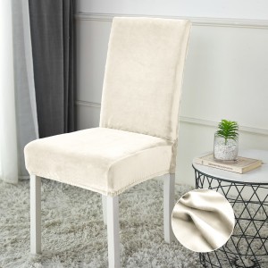 Set 4 huse universale pentru scaun, CATIFEA, CumparaMisim Atelier, Crem