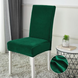 Set 6 huse universale pentru scaun, CATIFEA, CumparaMisim Atelier, Verde Smarald