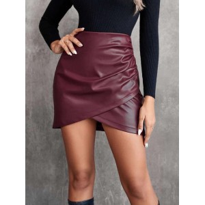 Fusta eVog din piele ecologica visinie