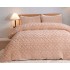 Lenjerie pentru pat dublu pufoasa CoCoLiNo, tip tricotaj, 4 piese, Bej [6]