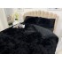 Lenjerie pat super pufoasa COCOLINO Fluffy 4 piese neagra [3]