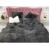 Lenjerie pat super pufoasa COCOLINO Fluffy 4 piese gri  [10]