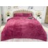 Lenjerie pat super pufoasa COCOLINO Fluffy 4 piese purpuriu [13]