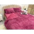 Lenjerie pat super pufoasa COCOLINO Fluffy 4 piese purpuriu [16]