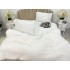 Lenjerie pat super pufoasa COCOLINO Fluffy 4 piese alb  [8]