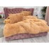 Lenjerie pat super pufoasa COCOLINO Fluffy 4 piese bej  [5]