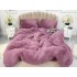 Lenjerie pat super pufoasa COCOLINO Fluffy 4 piese mov deschis [11]
