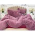 Lenjerie pat super pufoasa COCOLINO Fluffy 4 piese mov deschis [5]