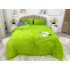 Lenjerie pat super pufoasa COCOLINO Fluffy 4 piese verde  [12]