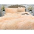 Lenjerie pat super pufoasa COCOLINO Fluffy 4 piese somon-bej  [5]
