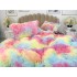 Lenjerie pat super pufoasa COCOLINO Fluffy 4 piese Multicolor [9]