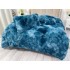 Lenjerie pat super pufoasa COCOLINO Fluffy 4 piese Bleumarin-Alb [9]