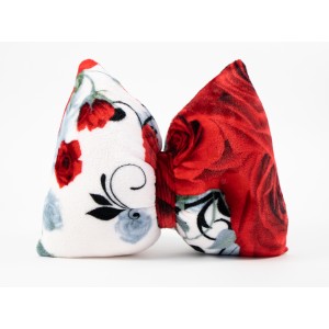 Perna funda Cocolino Alb-Rosu