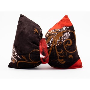 Perna funda Cocolino Negru-Rosu