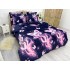 Lenjerie pat dublu, Super Pufoasa COCOLINO, 6 piese, Mov-Lila, fluturi [6]