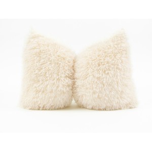 Perna funda Fluffy Crem
