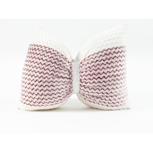 Perna funda Cocolino Alb-Rosu