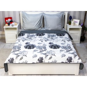 Cuvertura matlasata pentru pat dublu cu doua fete, 210x210, cod CVI39