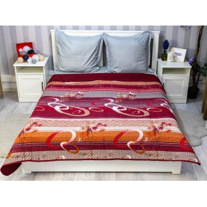 Cuvertura matlasata pentru pat dublu cu doua fete, 210x210, cod CVI40