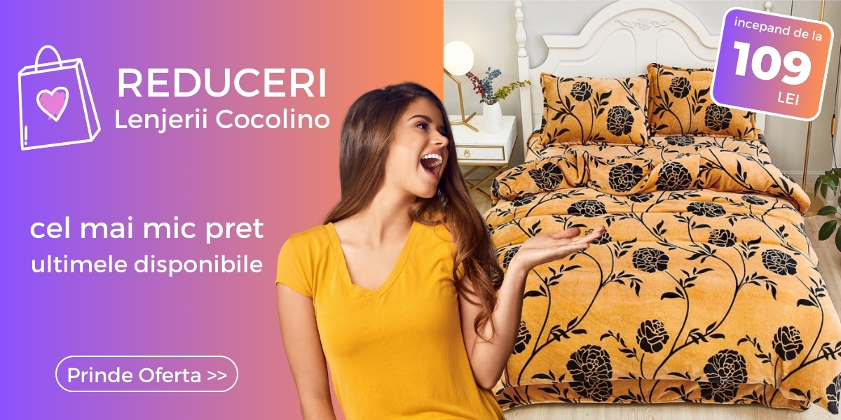 Lenjerii de Pat Pufoase Cocolino