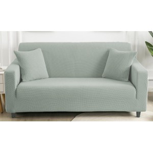 Set huse universale pentru canapea si 2 fete de perna, Gri Verzui