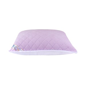 Perna matlasata cu 2 fete plush deluxe 50x70 cm, Lila