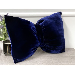 Perna funda decorativa din Catifea Bleumarin cod AFC15