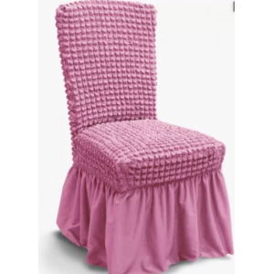 Set 6 Huse Elastice si Creponate Cu Volanase pentru Scaune, cod HSS23