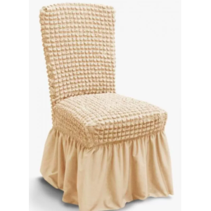 Set 6 Huse Elastice si Creponate Cu Volanase pentru Scaune, cod HSS28