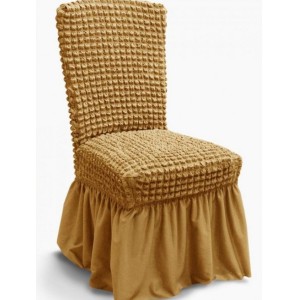 Set 6 Huse Elastice si Creponate Cu Volanase pentru Scaune, cod HSS26