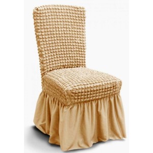 Set 6 Huse Elastice si Creponate Cu Volanase pentru Scaune, cod HSS29