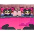 Cuvertura pat dublu, din bumbac tip finet, Identica cu Poza, 3 PIESE, Roz, Mickey&Minnie Mouse [5]
