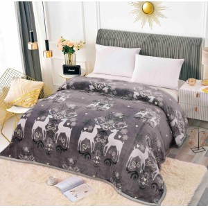 Patura CoCoLiNo, 200x230cm, Jojo Home, Gri, reni