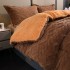  Pilota CoCoLiNo Sherpa tip Tricotaj cu blanita bej, matlasata, 200x230cm + 2 fete de perna 50x70cm, maro [5]