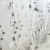 Perdea cu buline brodate - 300cm x 260cm , Rejansa pentru sina, Alb-Gri [3]