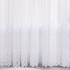 Perdea cu broderie tip banuti - 500cm x 232cm, Tiv lat pt. bara ,  Alb [3]
