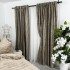 Set 2 Draperii Catifea cu insertii metalizate - 200cm x 232cm, Rejansa pt. bara , Grej - V4 [3]