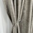 Set 2 Draperii Catifea cu insertii metalizate - 200cm x 232cm, Rejansa pt. bara ,  Gri cenusiu - V31 [10]