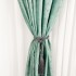 Set 2 bucati Draperie Catifea cu insertii metalizate, Menta - V21 - 200cm latime x 2.48m inaltime, rejansa pt. bara [4]