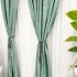 Set 2 bucati Draperie Catifea cu insertii metalizate, Menta - V21 - 200cm latime x 2.48m inaltime, rejansa pt. bara [5]