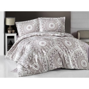 Lenjerie de pat ranforce Clasy king size CADET V3