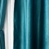 Set 2 Draperii Soft Touch  - 200cm x 232cm , Rejansa pt. bara ,  Turquoise [4]