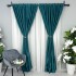 Set 2 Draperii Soft Touch  - 200cm x 232cm , Rejansa pt. bara ,  Turquoise [5]