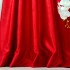 Draperie Soft Touch, cu Aspect Fin și Tenta Satinată, 140cm latime x 260cm înălțime, cu TIV LAT, Rosu [7]