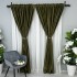 Set 2 Draperii Soft Touch  - 200cm x 232cm , Rejansa pt. bara ,  Verde Kaki [3]