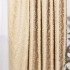 Set 2 bucati Draperie din Jacquard Satina, Bej Gold- 200cm latime x 2.32 m inaltime , rejansa pt. bara  [5]