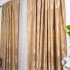 Set 2 draperii din Jacquard Satinat, 100x230cm, cu rejansa pentru sina, Bej Gold [8]