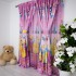 Set 2 bucati de Draperie Satinata pentru copii, Roz, printese, 200cm latime, 232cm inaltime cu rejansa pt bara [5]