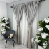 Set 2 Draperii Simplicity, tip panou 3 metri latime x 232cm inaltime, Rejansa pt. bara , Gri deschis [6]